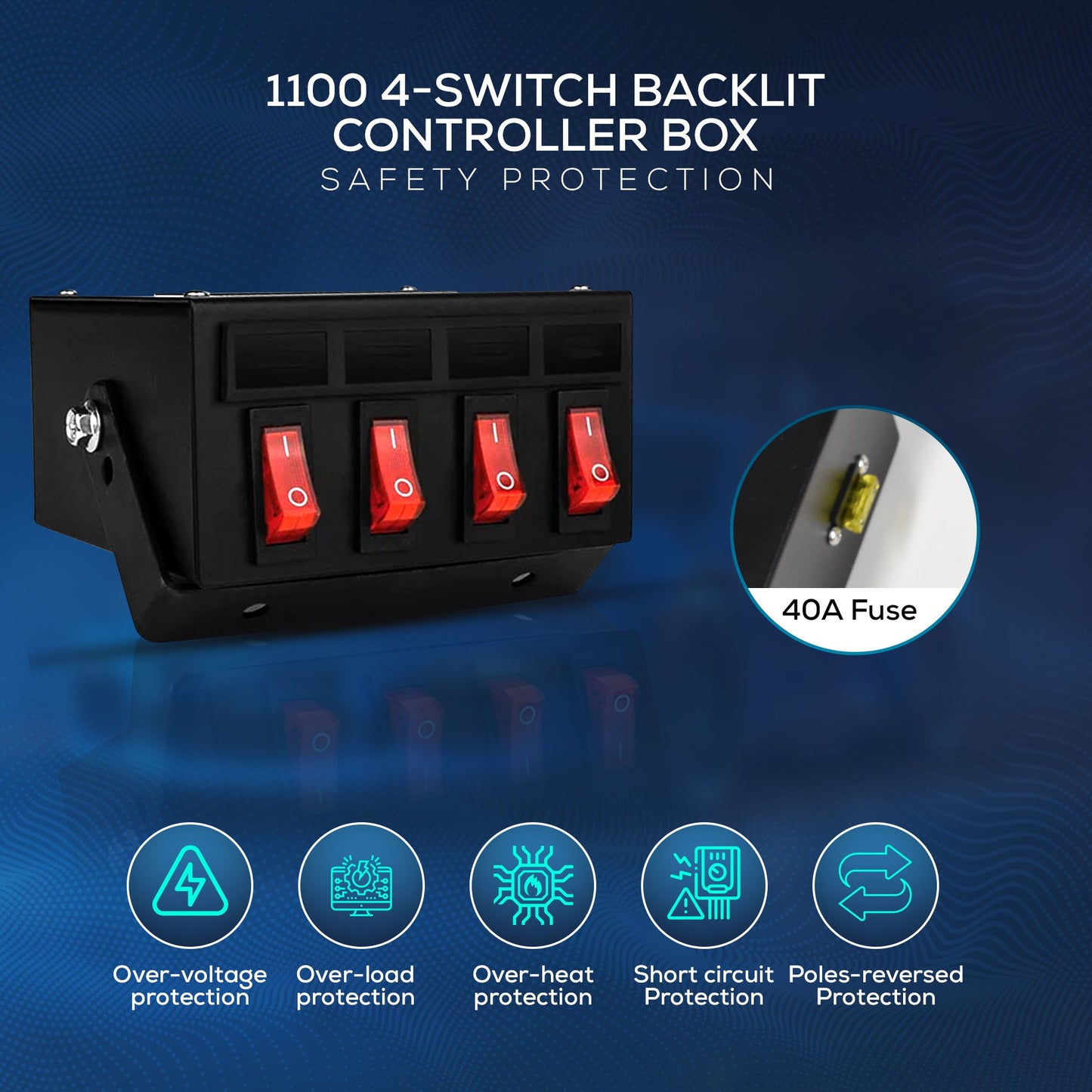 UBL 1100 4-Switch Box
