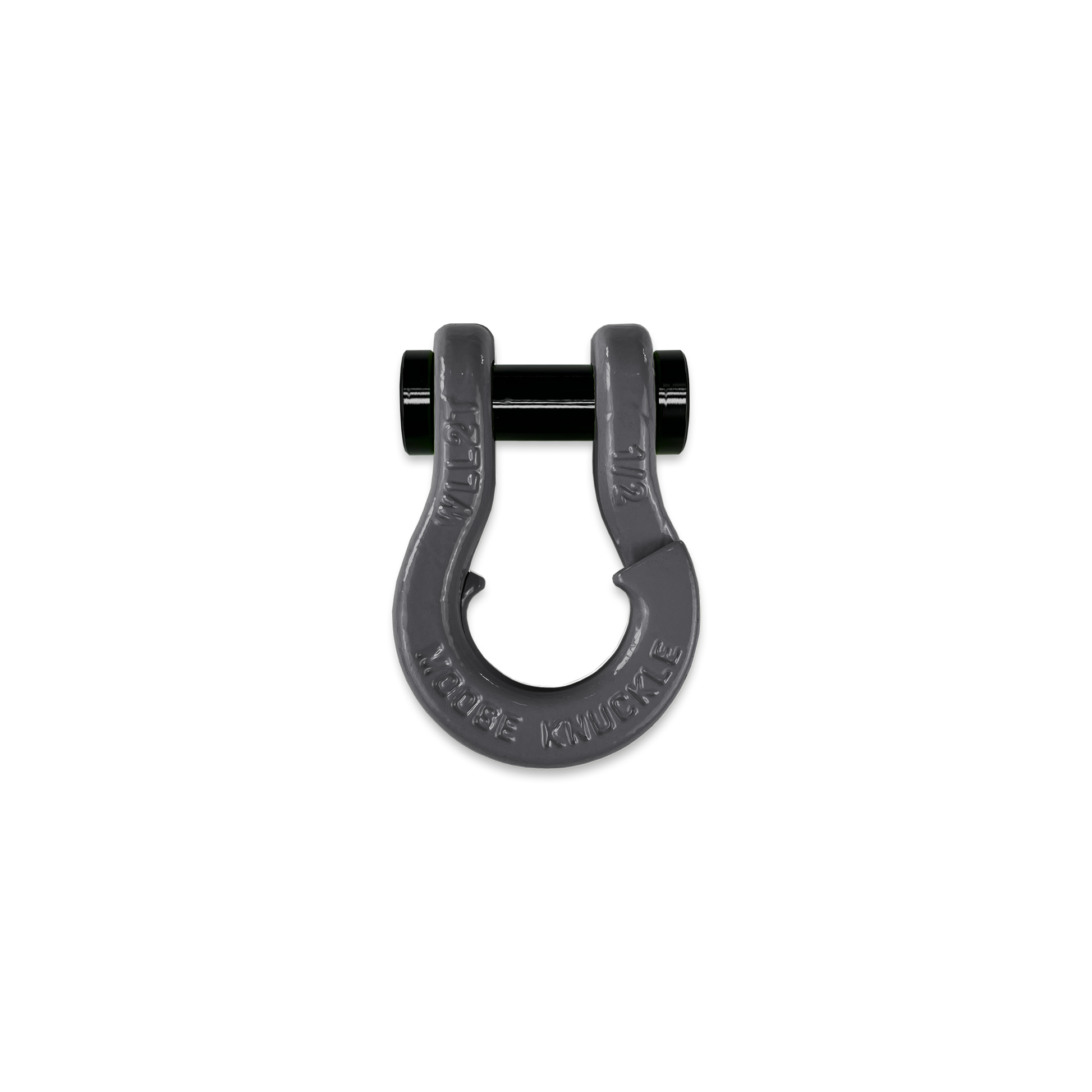Jowl 1/2 inch SxS Split Shackle in Gun Gray Front