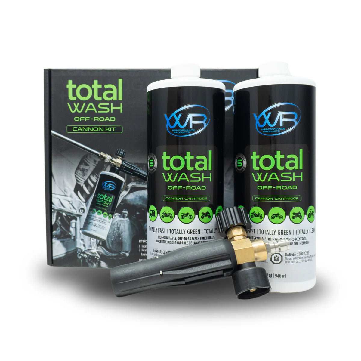 WR Performance Total Wash Offroad Cannon Kit