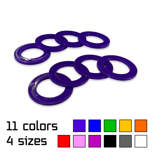 Moose Knuckle Offroad rattle rings shackle isolators color options