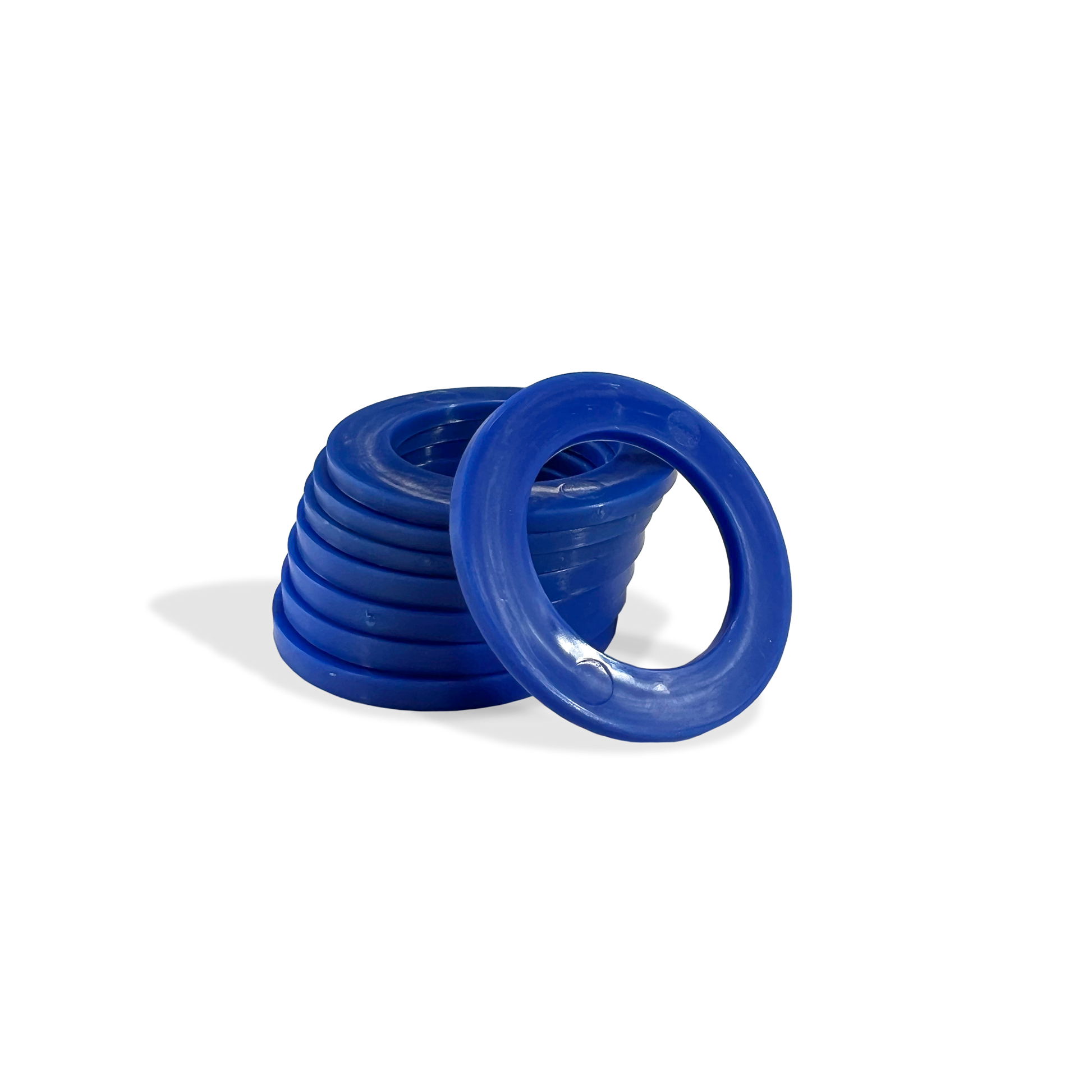 Moose Knuckle Offroad Recovery Gear | Blue Shackle Isolators for Customer Bumpers and Towing | Anti rattle ring