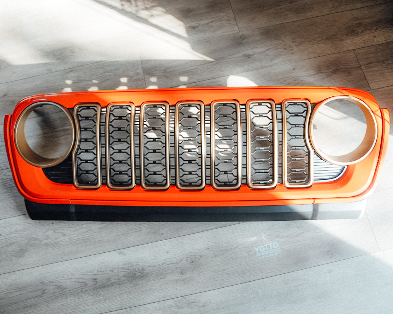 OEM Color Matched Front Grille for Wrangler JL/Gladiator JT 18-25