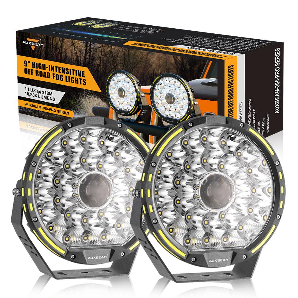 Auxbeam 360-PRO Series | 9 Inch 270W 37776LM Offroad LED Driving Lights