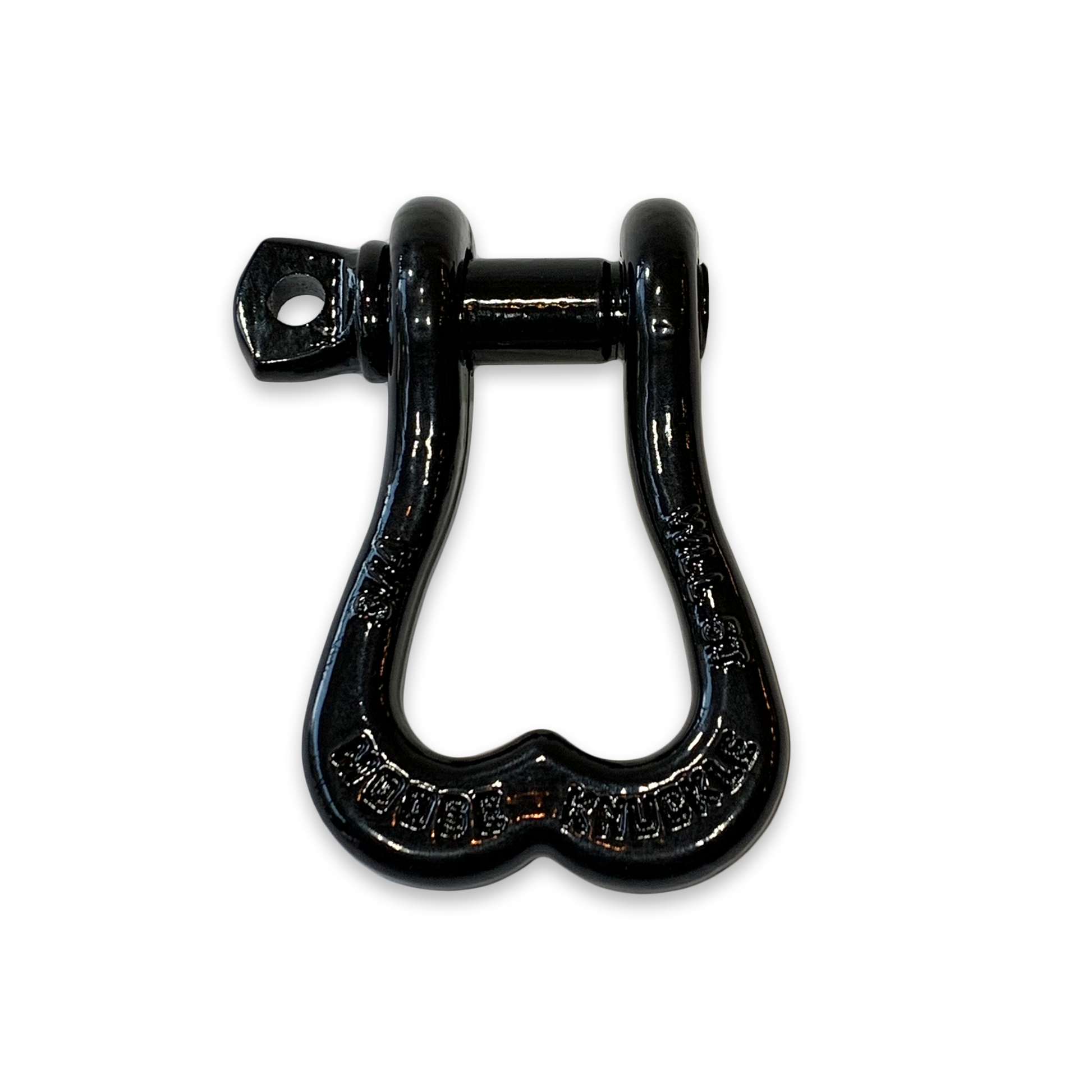 Moose Knuckle XL Black Hole D-Ring 3/4" Shackle for Towing Off-Road Jeep, Tacoma, 4-Runner, 4x4 Truck and SxS Vehicle Recovery