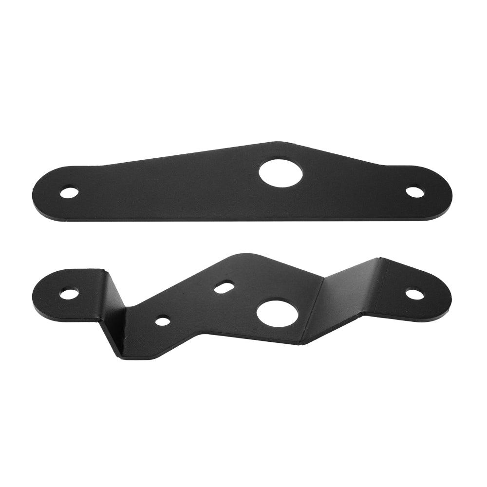 4 Inch 90W Round Yellow Spot LED Driving Lights with Dual A-Pillar Mounting Bracket For Ford Bronco 2/4 Door 2021 2022