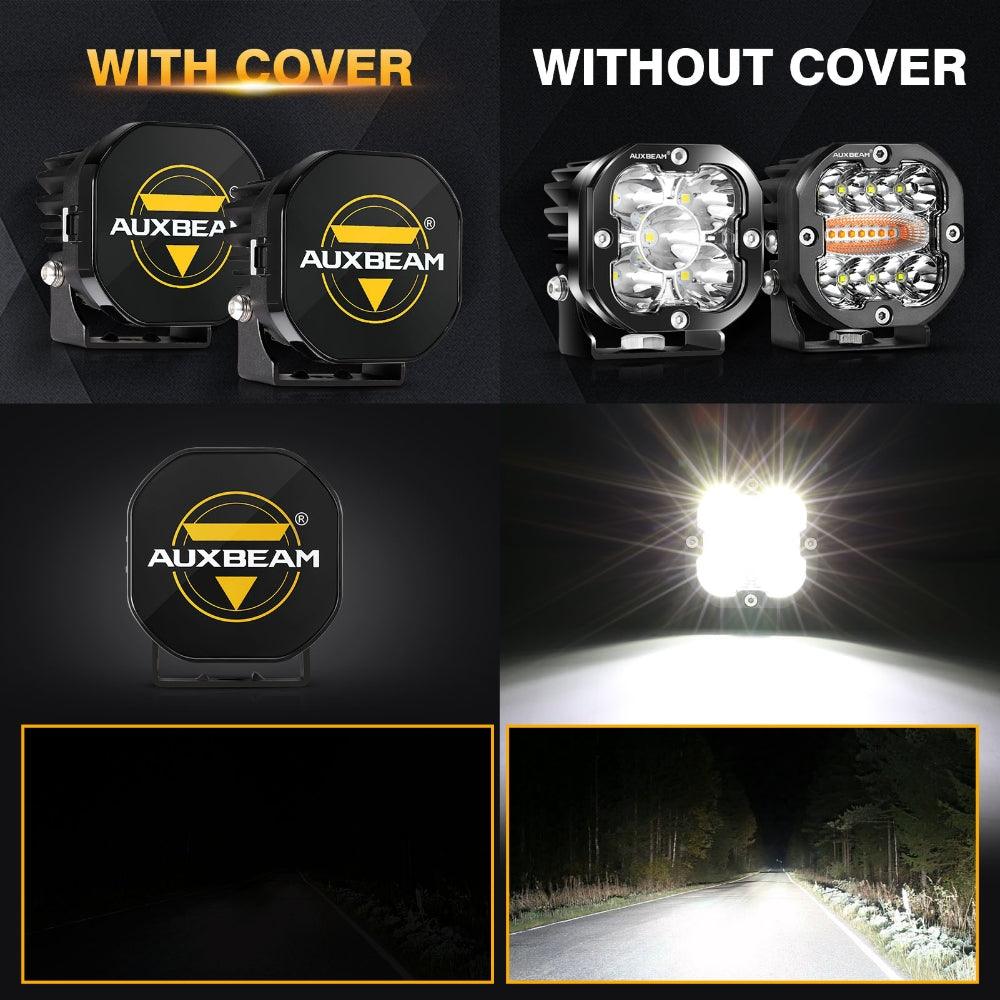 3 Inch LED Driving Light Black Cover Light Shield Cover