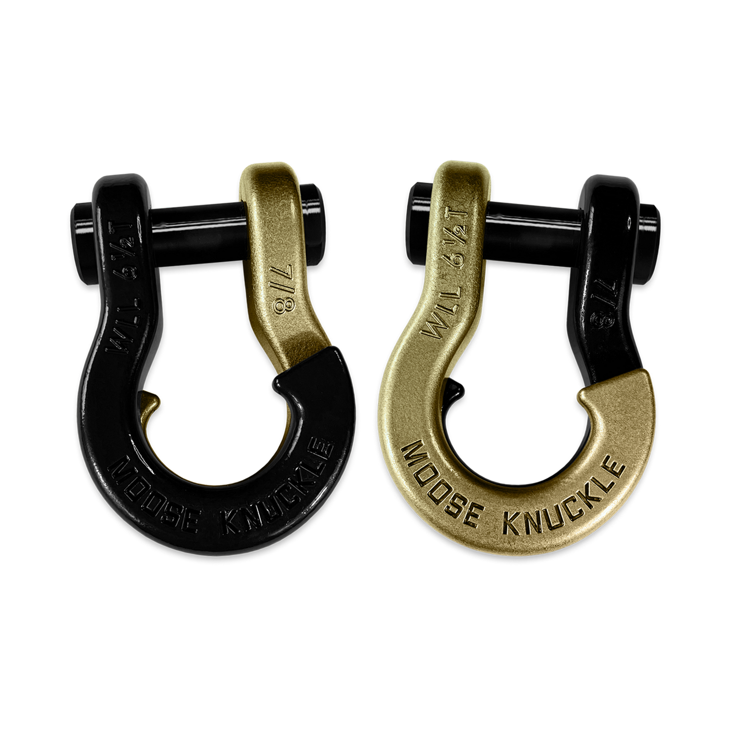 Jowl Recovery Split Shackle 7/8 (Black Hole and Brass Knuckle)