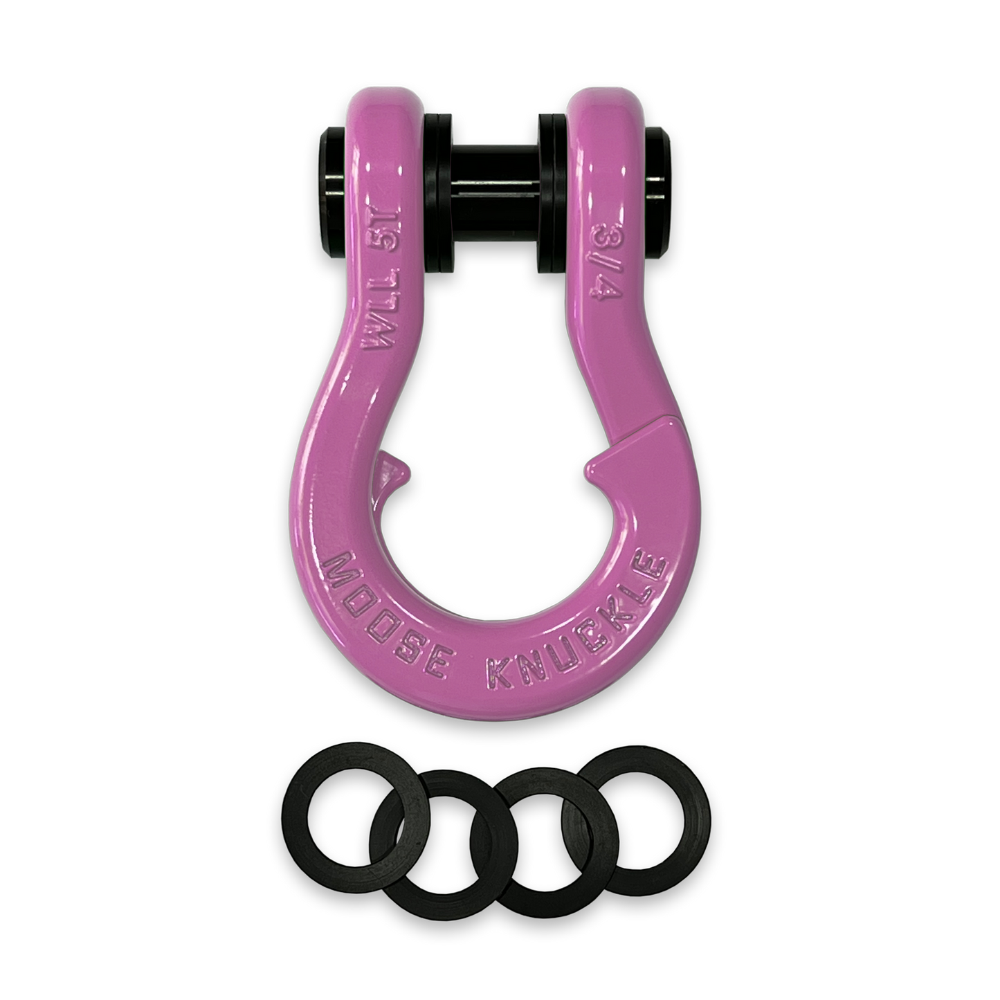 Jowl D-Ring Tow Recovery Shackle (Pretty Pink) Washers