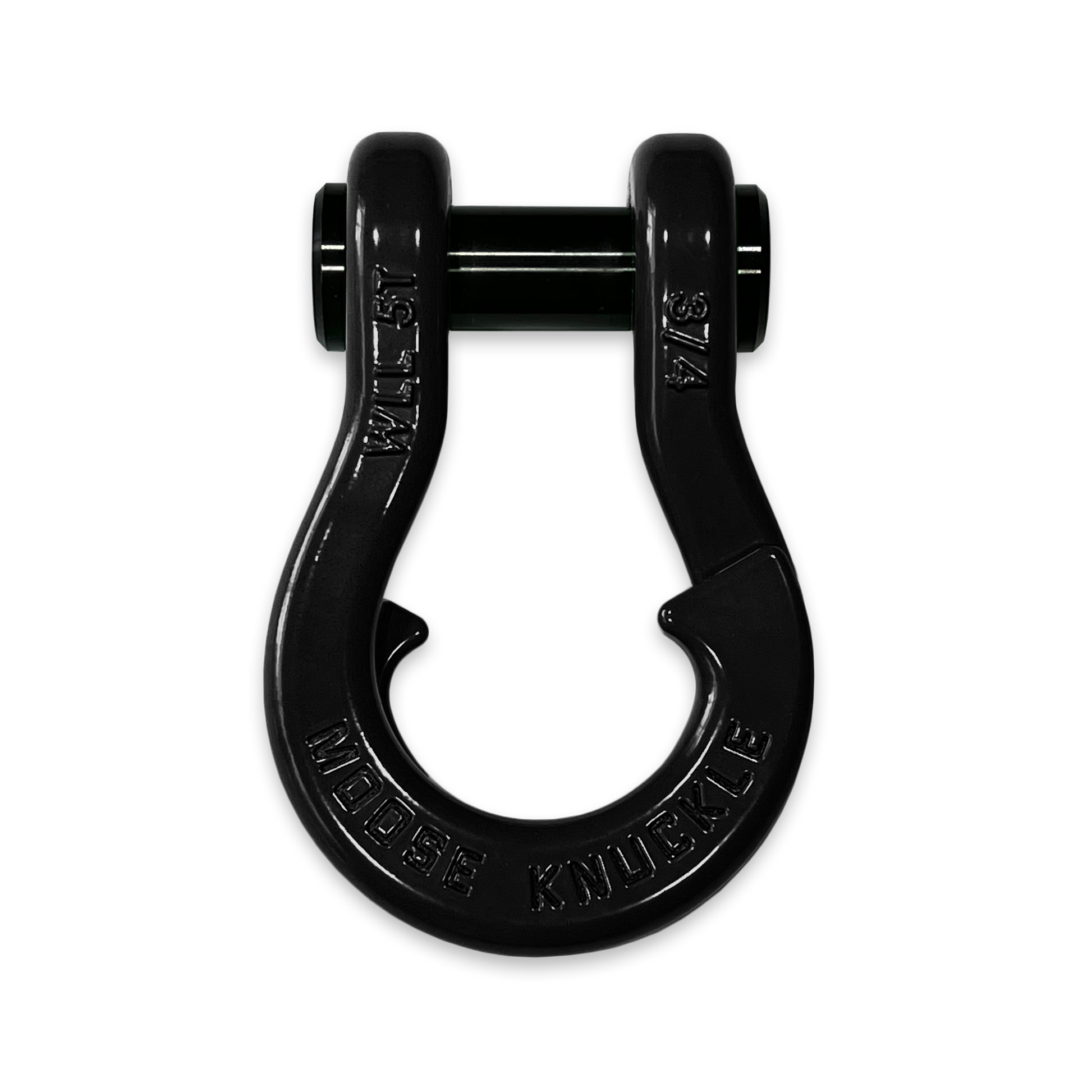 Moose Knuckle's Jowl Recovery Split Shackle 3/4 in Black Hole