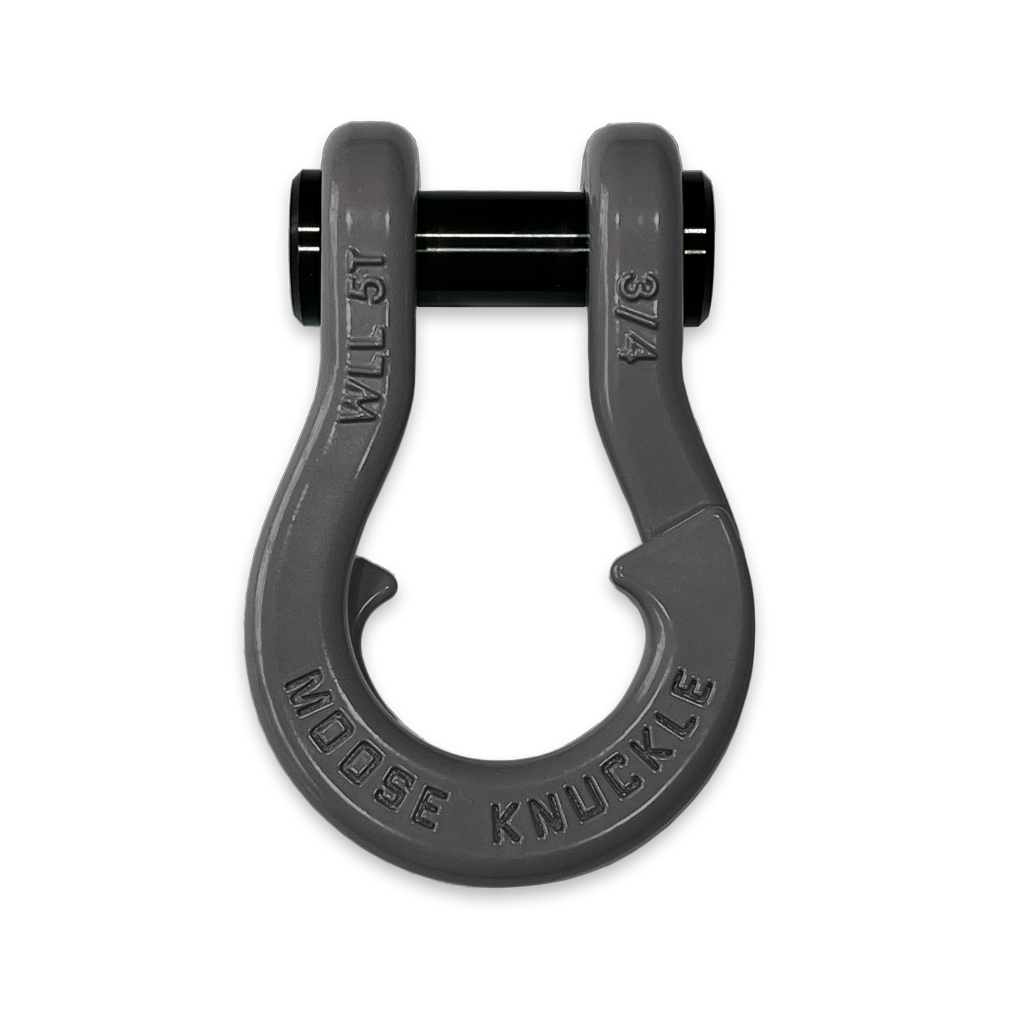 Moose Knuckle's Jowl Recovery Split Shackle 3/4 in Gun Gray