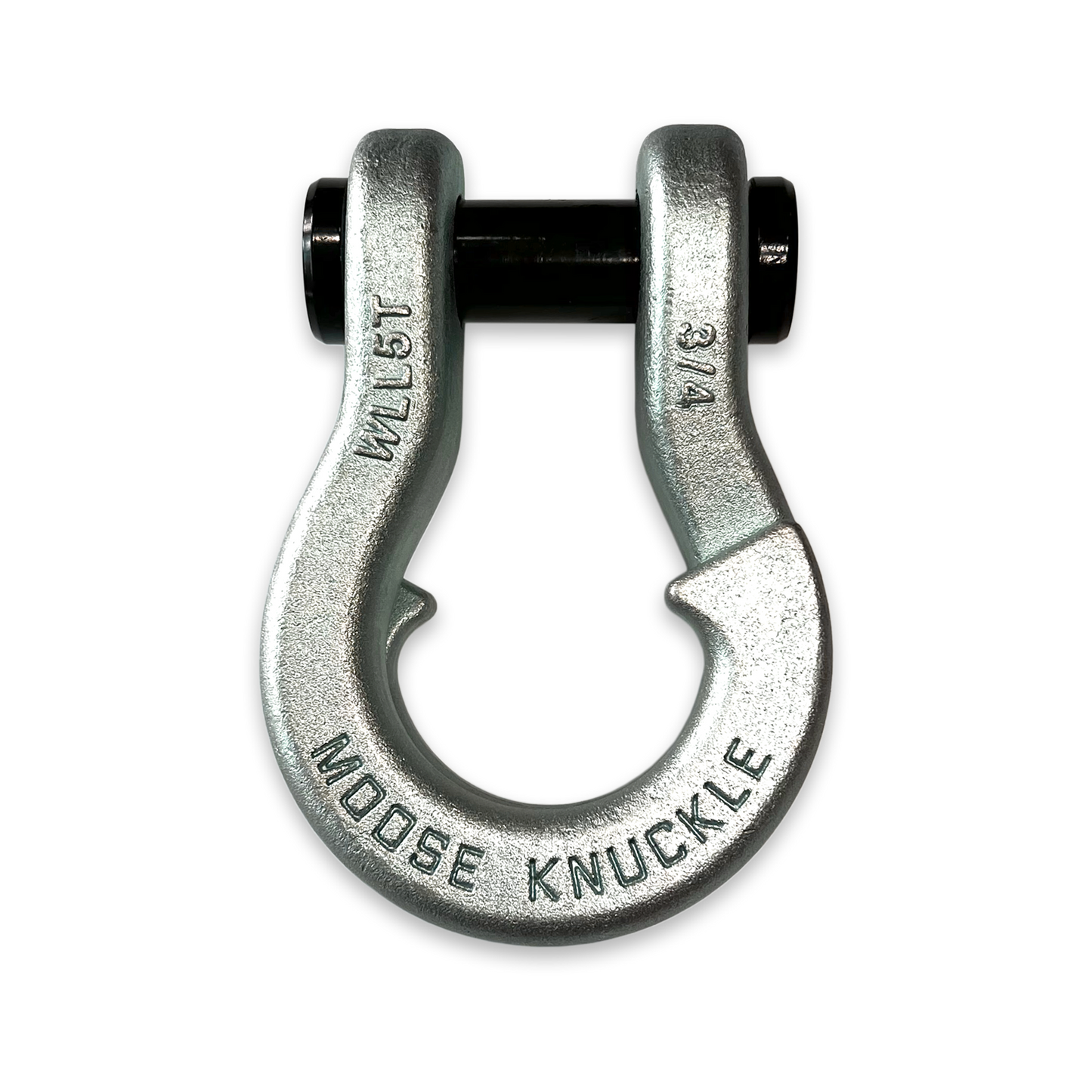 Jowl Galvanized Recovery Shackle (Nice Gal) Front