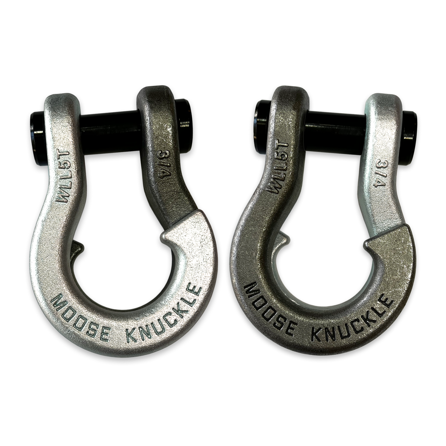 Jowl Galvanized Recovery Shackle (Nice Gal and Raw Dog Combo)