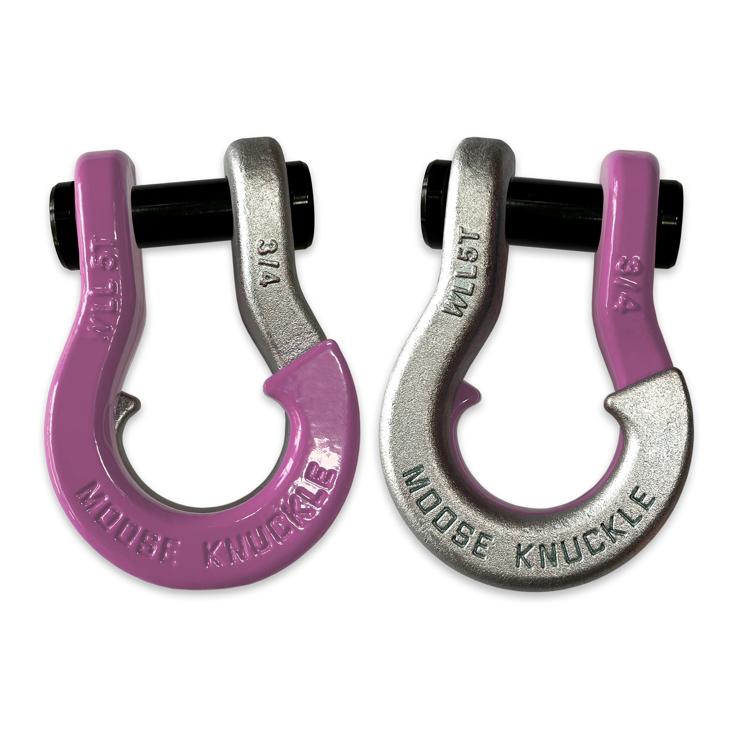 Jowl D-Ring Tow Recovery Shackle (Pretty Pink and Nice Gal Combo)