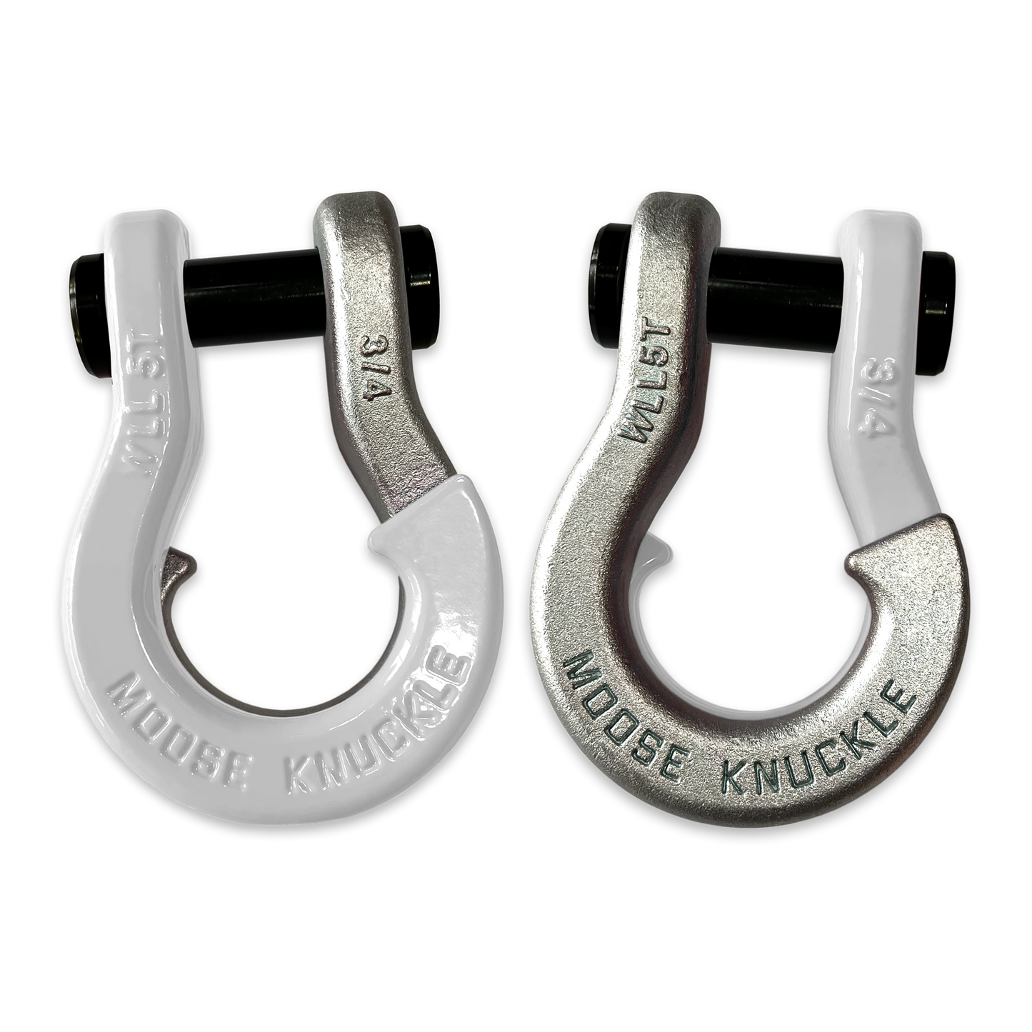 Jowl Recovery Split Shackle 3/4 (Pure White and Nice Gal Combo)