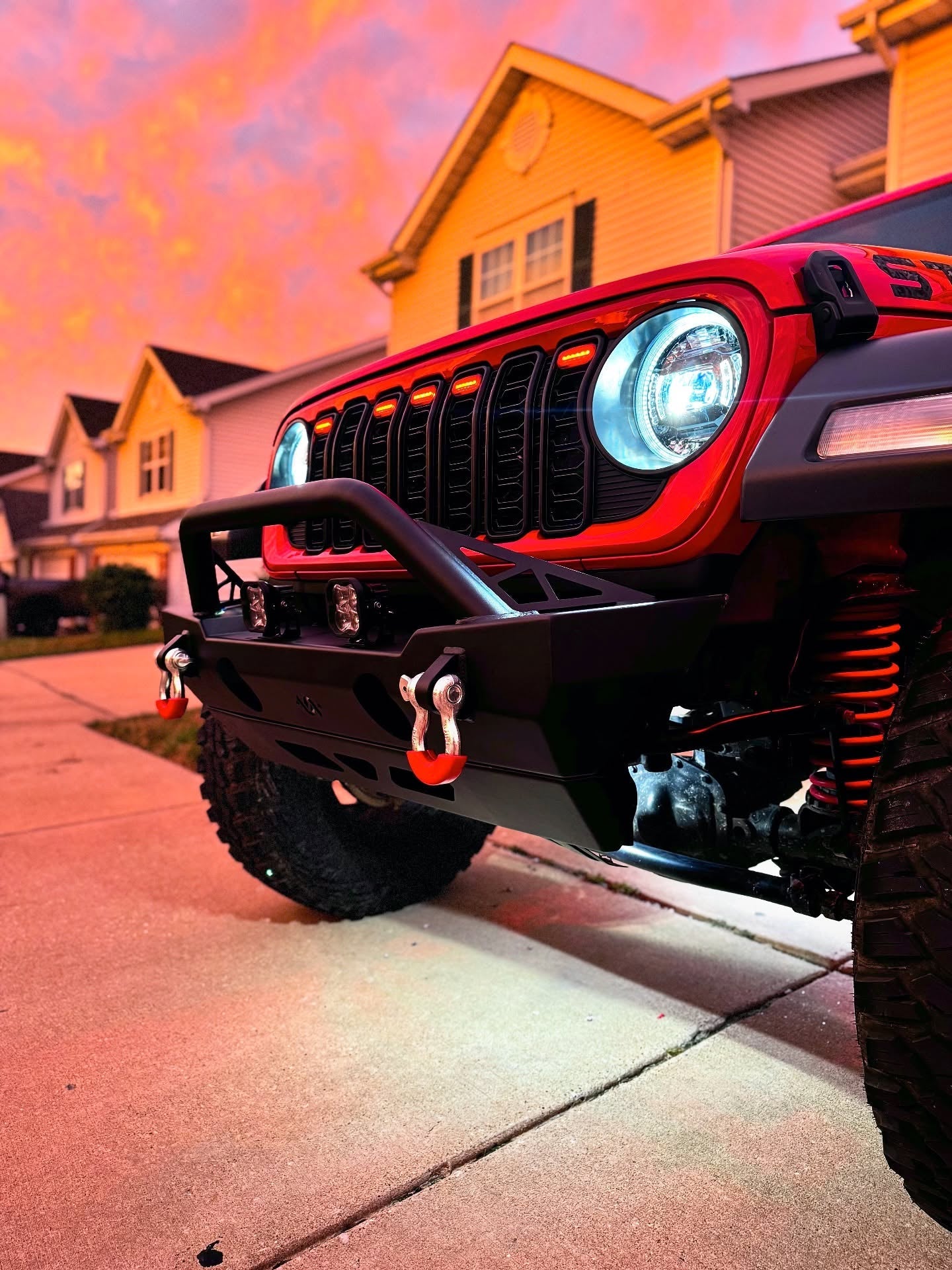 Prerunner Amber/RGB Grille Lights for 24-25 JL JT Grille