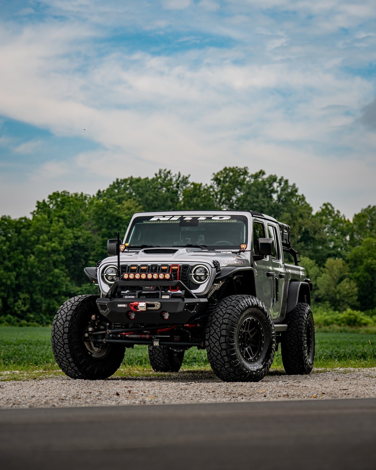 OEM Color Matched Front Grille for Wrangler JL/Gladiator JT 18-25