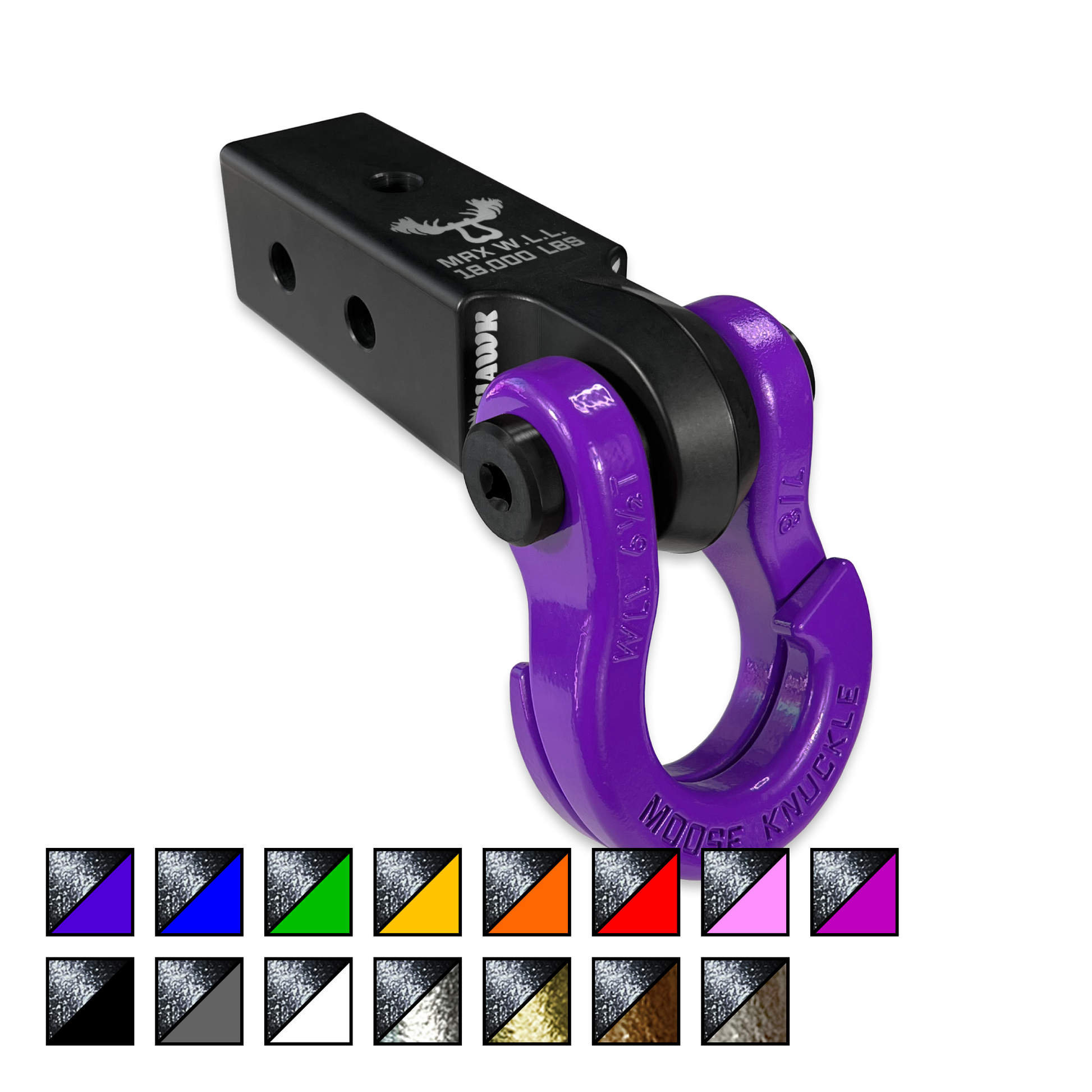 Jowl 7/8 split shackle and Mohawk 2.5 receiver combo