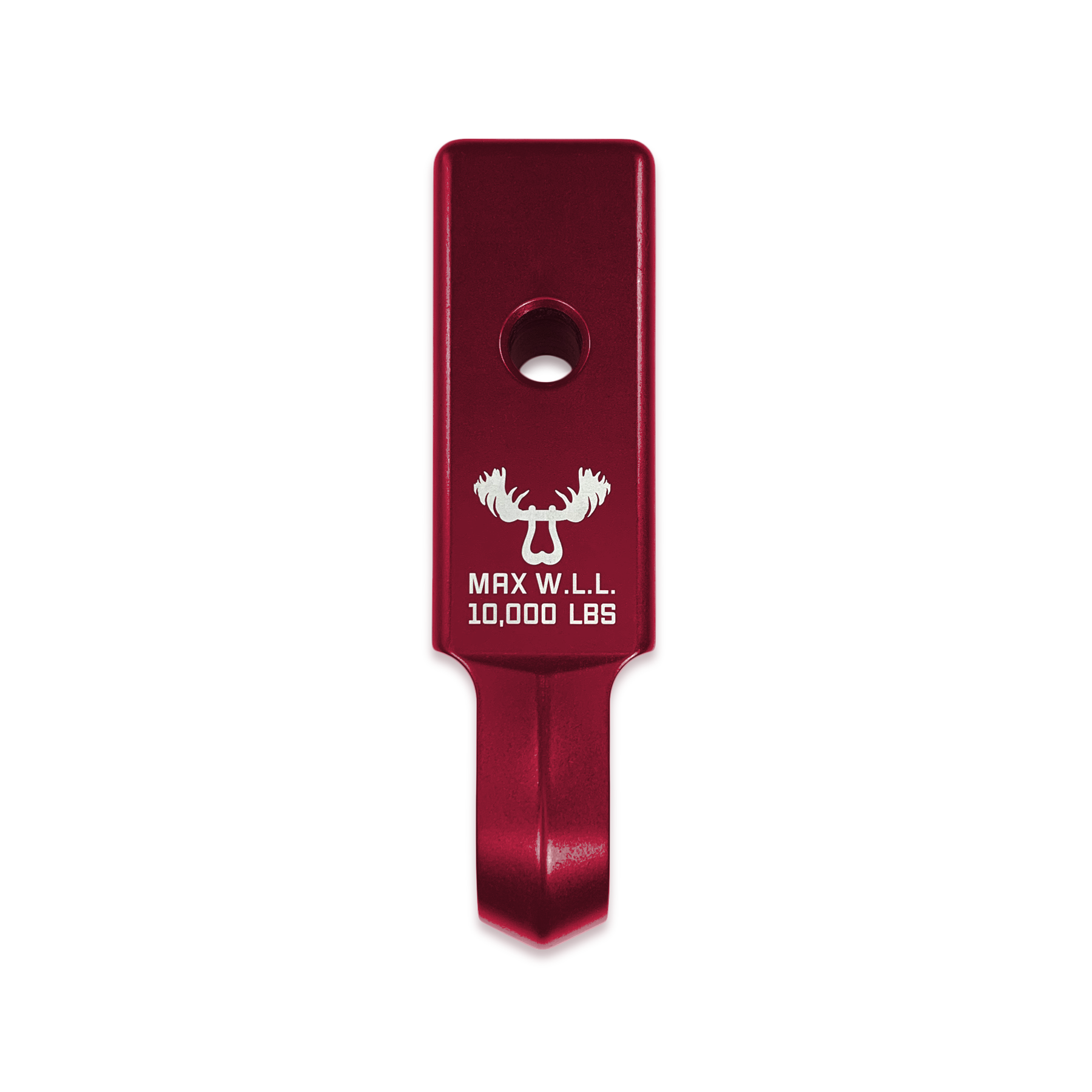 Red Rum Moose Knuckle Offroad Mohawk 2.0 Bow Shackle Receiver for Soft Shackles, 3/4" Shackles, Bull Balls Shackles and Closed Loop Vehicle Recovery 10,000 lbs WLL work load limit