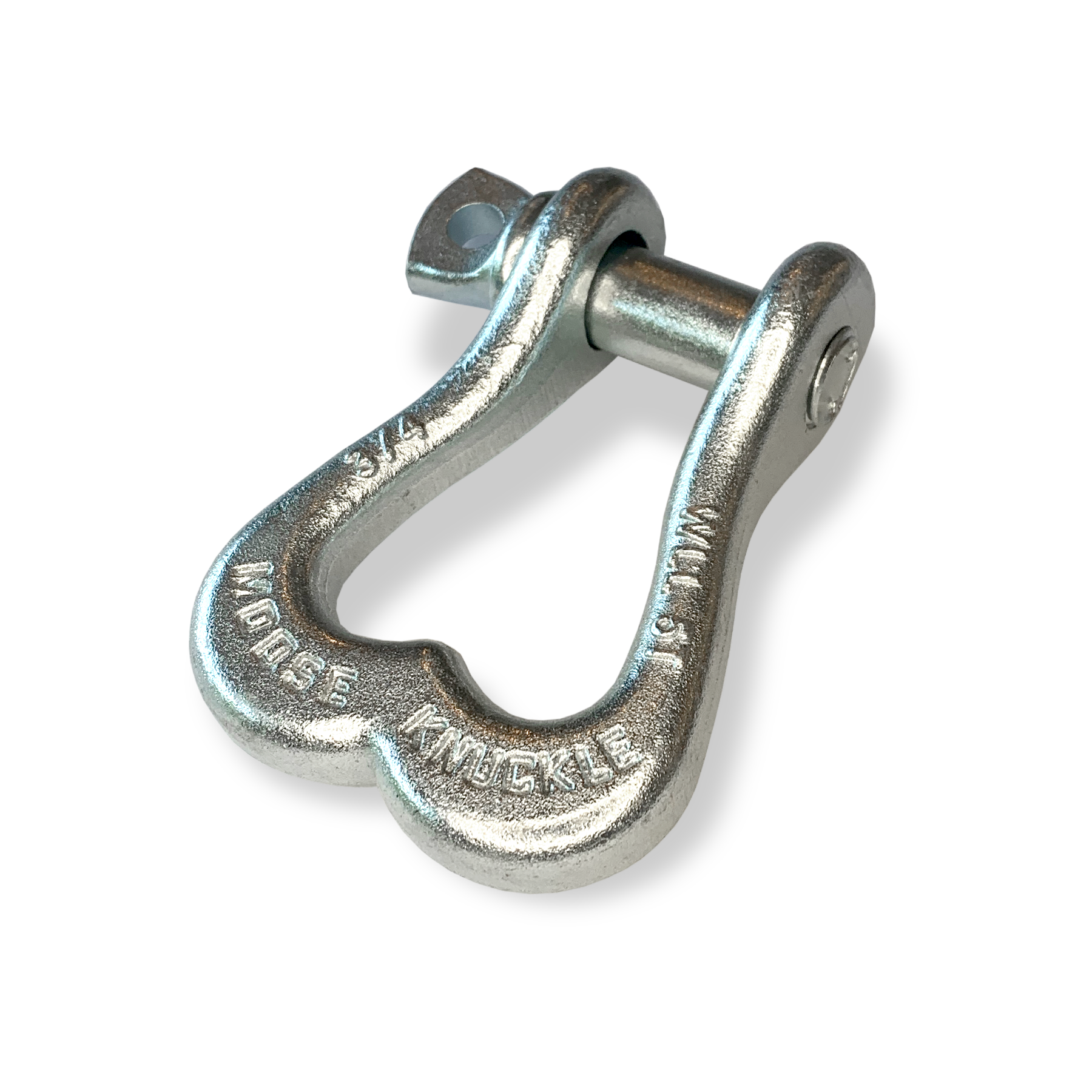 Moose Knuckle XL Nice Gal Galvanized Powder Coated Colored Shackle for Tow Straps, Off Roading and Truck Nuts Vehicle Recovery