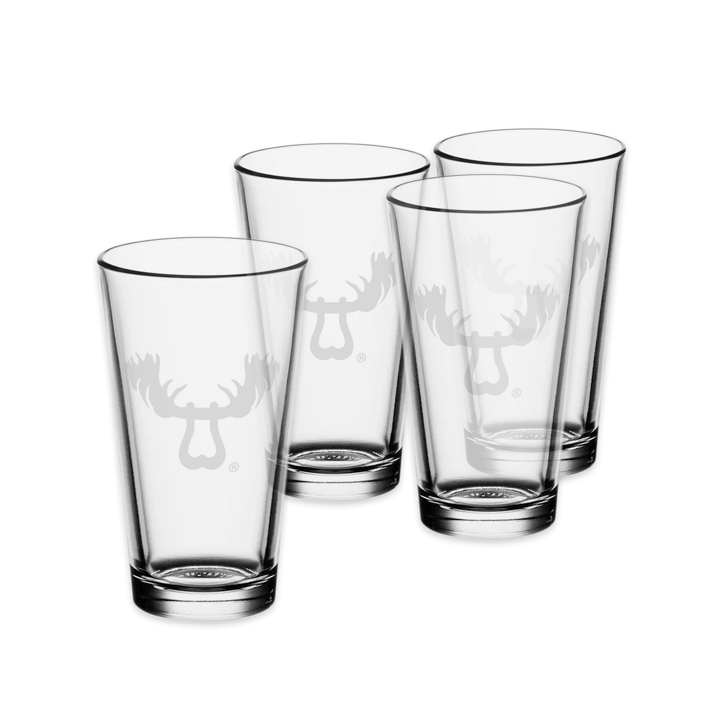 Moose Knuckle Offroad 16oz pint glasses