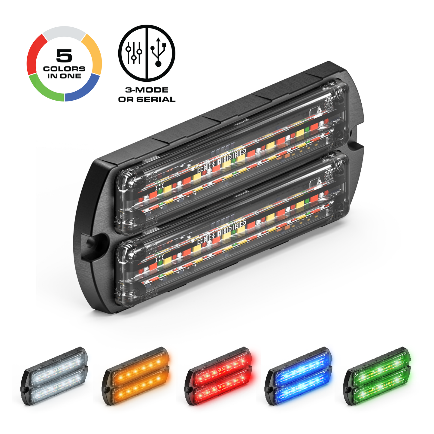 Feniex Q Series Flat Dual Surface Mount LED Grille Light
