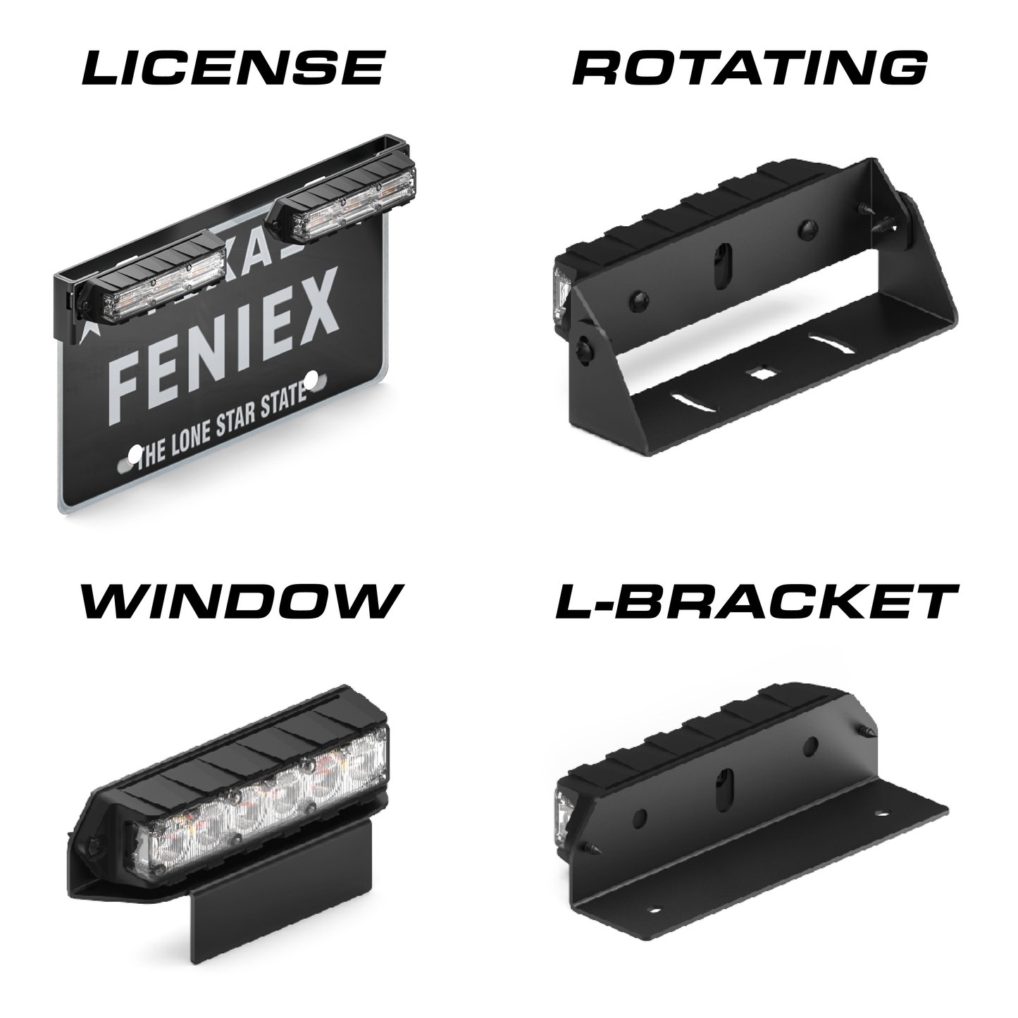 Feniex Q Series Surface Mount LED Grille Light