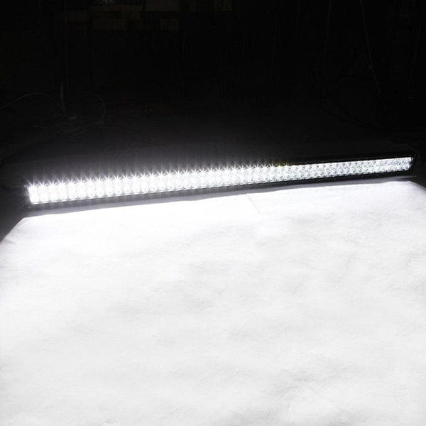 SUPAREE.COM LED Light Bar Suparee Jeep 52" Light Bar & 2 Pods Work Lights & All Brackets for Wrangler 2007-2018 JK Product description