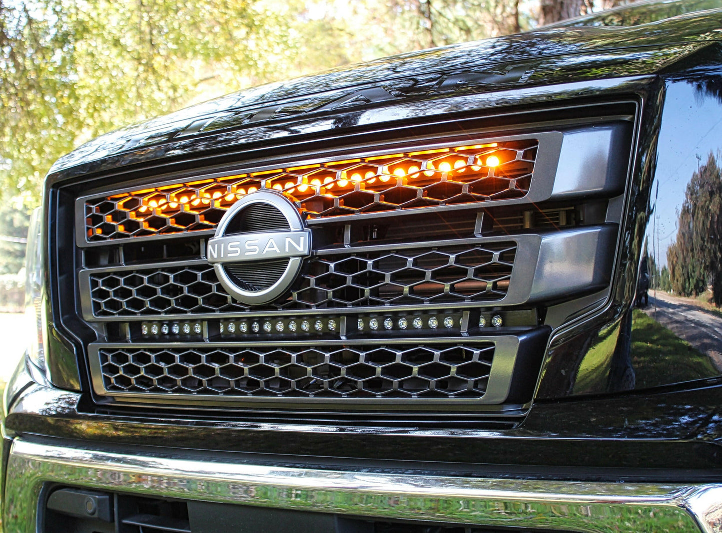 2017+ Nissan Titan Single 30in Light Bar